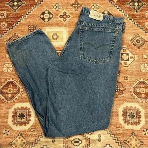 Levi’s Vintage 90s Orange Tab Stone Washed Jeans